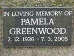 GREENWOOD Pamela 1936-2005