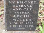 MULLER Archie 1915-1972