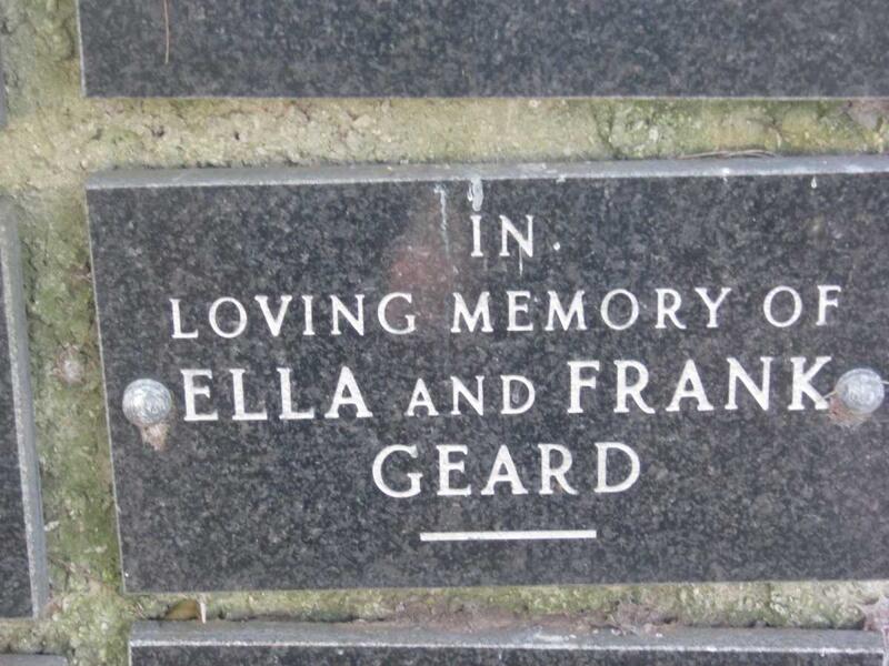 GEARD Frank & Ella