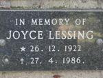 LESSING Joyce 1922-1986