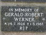 WERNER Gerald Robert 1926-1987