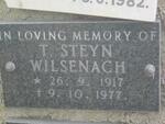 WILSENACH T. Steyn 1917-1977