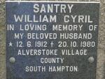 SANTRY William cyril 1912-1980