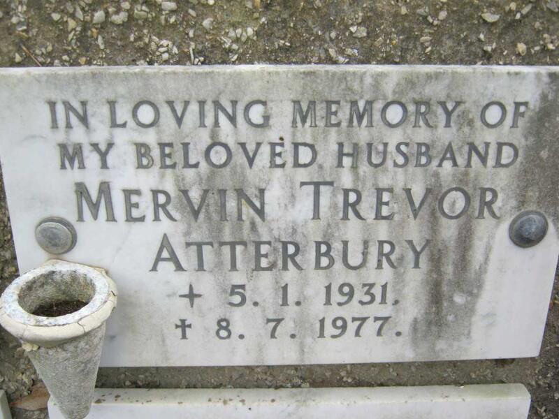 ATTERBURY Mervin Trevor 1931-1977