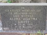 GREST Alida Agatha 1914-1981