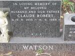 WATSON Claude Robert 1939-1984