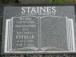 STAINES Estelle 1950-2006