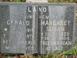 LAND Gerald 1916-1976 & Margaret Susan 1920-1984