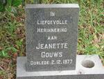 GOUWS Jeanette  -1977