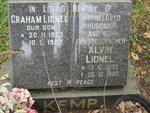 KEMP Graham Lionel 1963-1982 :: KEMP Alvin Lionel 1933-1980