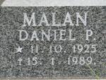 MALAN Daniel P. 1925-1989