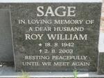 SAGE Roy William 1942-2003