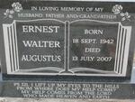AUGUSTUS Ernest Walter 1942-2007