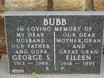 BUBB George S. 1913-1989 & Eileen 1916-1997