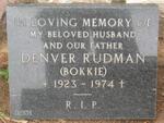 RUDMAN Denver 1923-1974