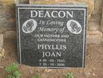 DEACON Phyllis Joan 1923-2006