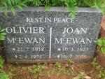 McEWAN Olivier 1918-1975 & Joan 1923-2008