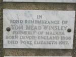 WINSLEY Tom Mead 1896-1957