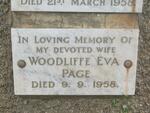 PAGE Woodliffe Eva -1958