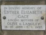 GACE Esther Elizabeth 1866-1957