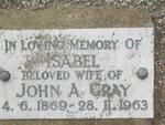 GRAY Isabel 1869-1963