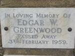 GREENWOOD Edgar W. -1959