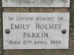 PARKIN Emily Holmes -1961