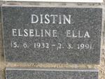 DISTIN Elseline Ella 1932-1991