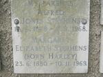 STEPHENS Alfred Jones 1878-1968 & Margaret Elizabeth HARLEY 1880-1969