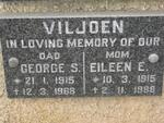 VILJOEN George S. 1915-1968 & Eileen E. 1915-1988