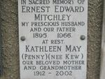 MITCHLEY Ernest Edward 1895-1966 & Kathleen May  KEW 1912-2002