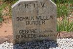 BURGER Schalk Willem 1896-1926