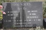 SAUNDERS Tom 1906-1983 & Hendrika 1919-1996