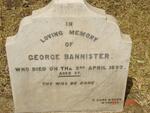 BANNISTER George  -1893