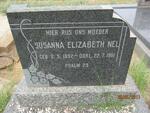 NEL Susanna Elizabeth 1892-1961