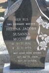 MOSTERT Helena Jacoba Susanna 1886-1973