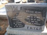 FRYER William Henry 1930-1969