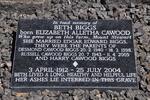 BIGGS Elizabeth Alletha nee CAWOOD 1912-2004