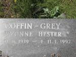 COFFIN-GREY Yvonne Hester 1929-1992