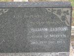 ELSTON William -1953