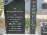 MSONGELWA Bangile 1956-2005
