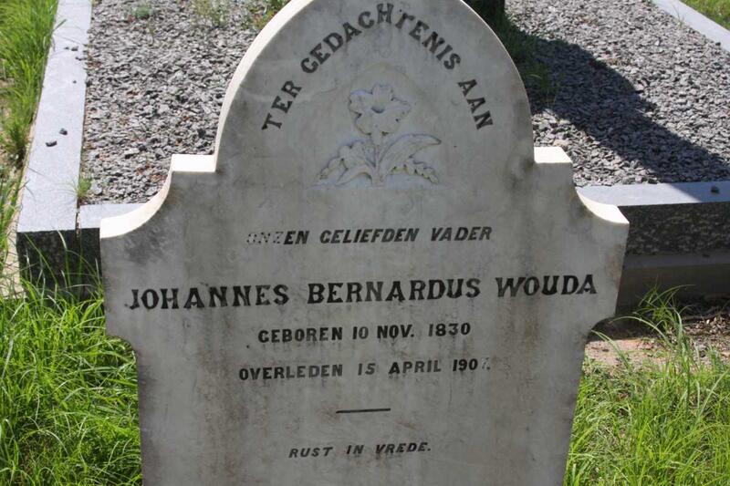 WOUDA Johannes Bernadus 1830-1907