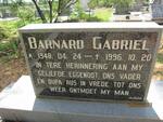 BARNARD Gabriel 1948-1996