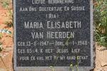 HEERDEN Maria Elisabeth, van 1947-1948