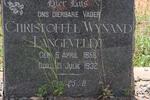 LANGEVELDT Christoffel Wynand 1856-1932