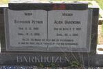 BARKHUIZEN Stephanus Petrus 1882-1968 & Alida Barendina DE BUYS 1899-1968