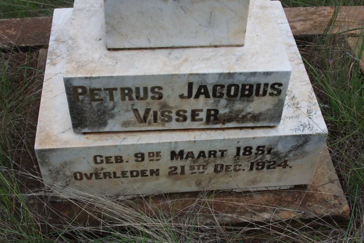 VISSER Petrus Jacobus 1851-1924