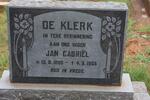 KLERK Jan Gabriel, de 1895-1968