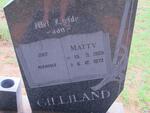 GILLILAND Matty 1905-1973