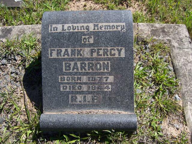 BARRON Frank Percy 1877-1944
